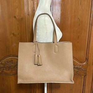 Shaffer LA Leather Two Handles Tote